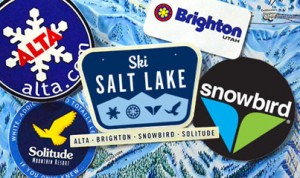 salt lake ski sticker