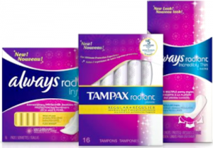 Free-Always-Tampax-Radiant-Sampler-Kit