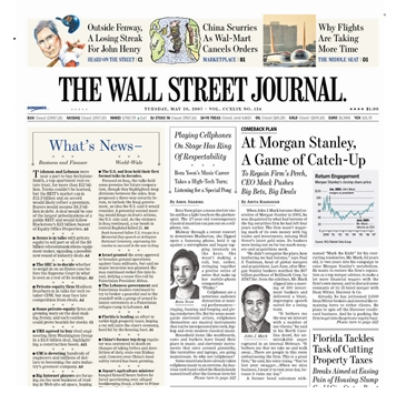 the wall street journal