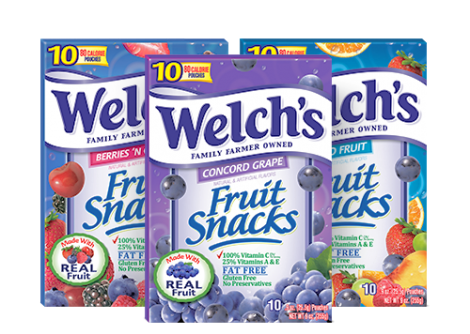Welch Fruit Snacks Giveaway