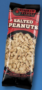 Smokin Barrel peanuts