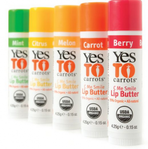 Yes To Carrots Lip Balm Giveaway