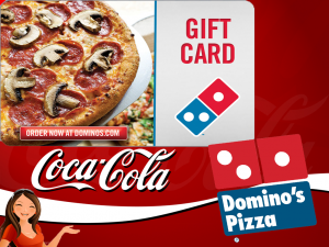 Coke Dominos Gift Card Rewards