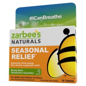 Zarbee’s Seasonal Relief Tablets