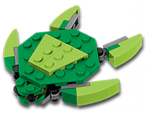 mini lego turtle